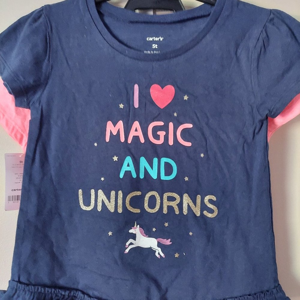 Brand new with tags pair of Girls Carters t shirts